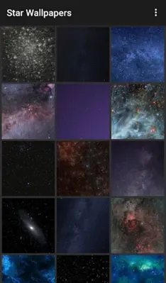 Star Wallpapers android App screenshot 0